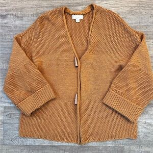 Chunky Knit Cardigan Sweater